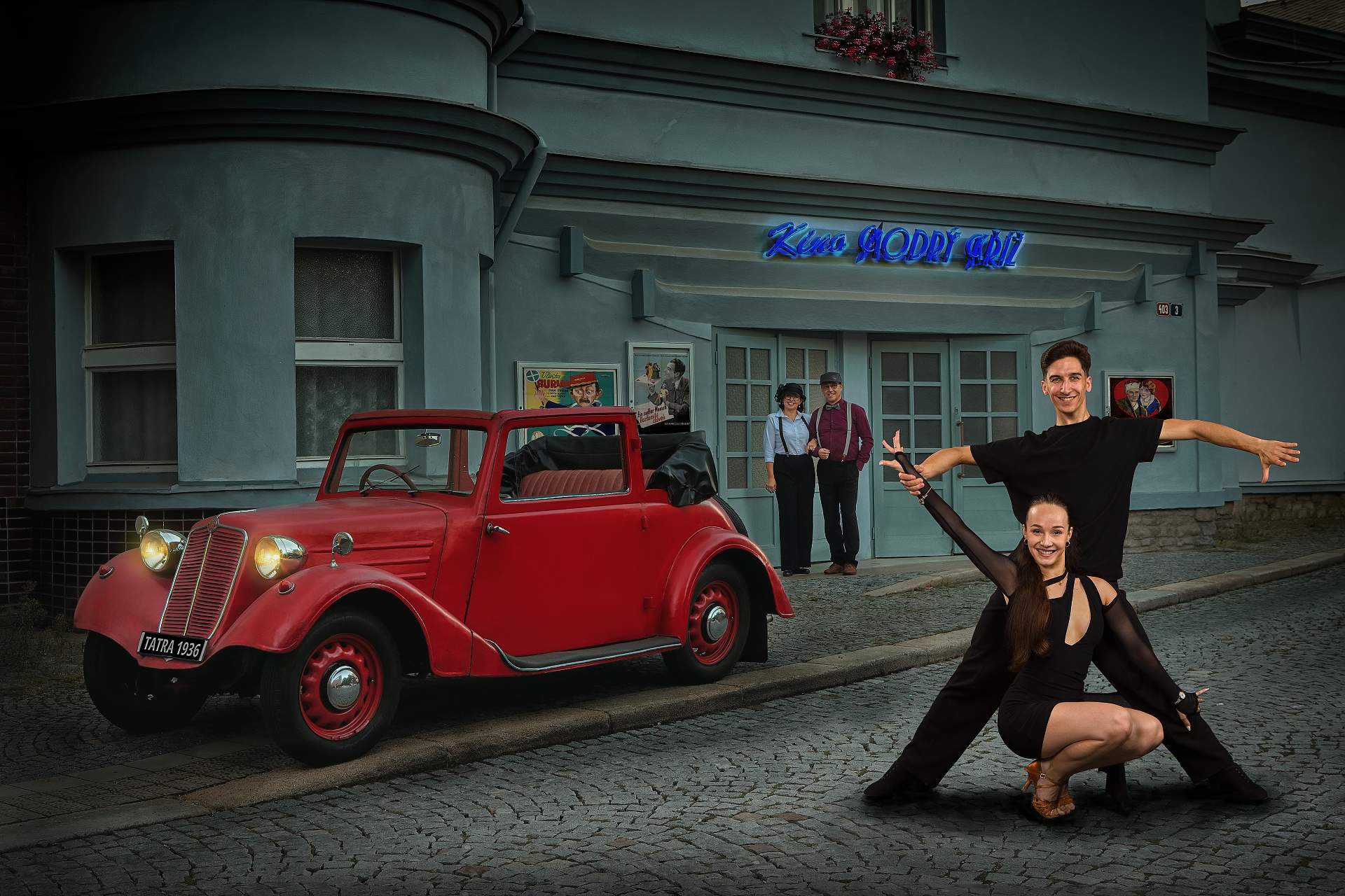 fotografie pro kalendář taneční školy